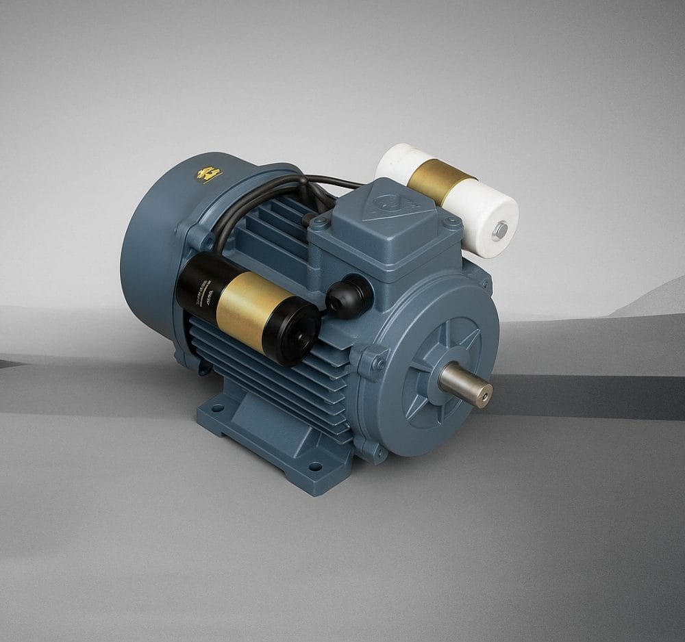 الکتروموتور موتوژن تکفاز دو خازن CRS-بالکانی